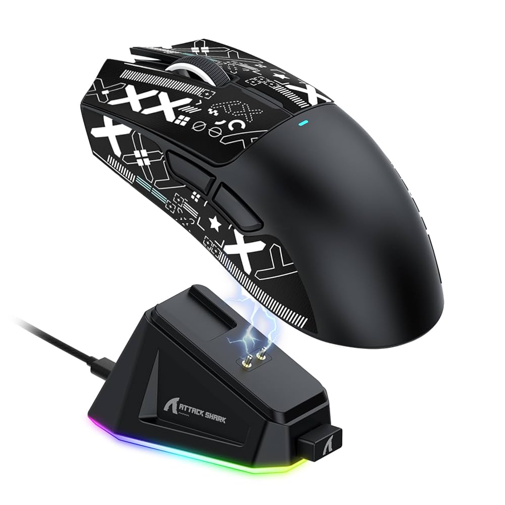 Amazon.com: ATTACK SHARK X11 Ultra-Light Triple Mode Gaming